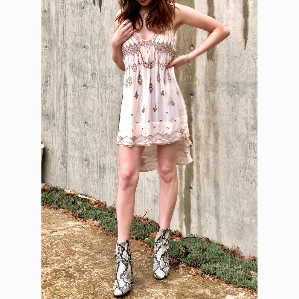 NWT Free People Embroidered Tunic, Size S